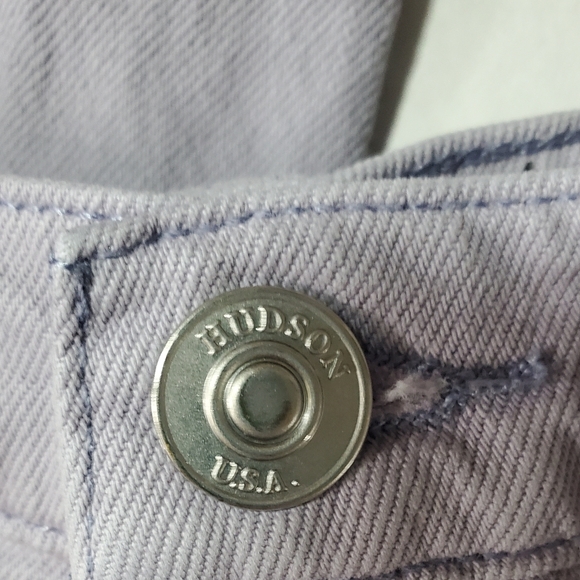 HUDSON REMI straight cropped Lilac Womens‎ Size 25 Jeans - Picture 5 of 11